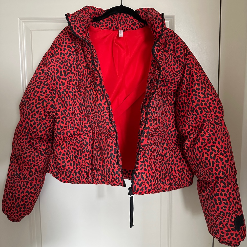 Fabletics Cropped Puffer Jacket - Picture 2 of 10